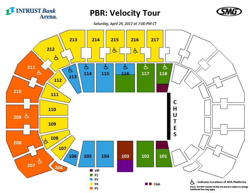 Banterra Center Seating Chart